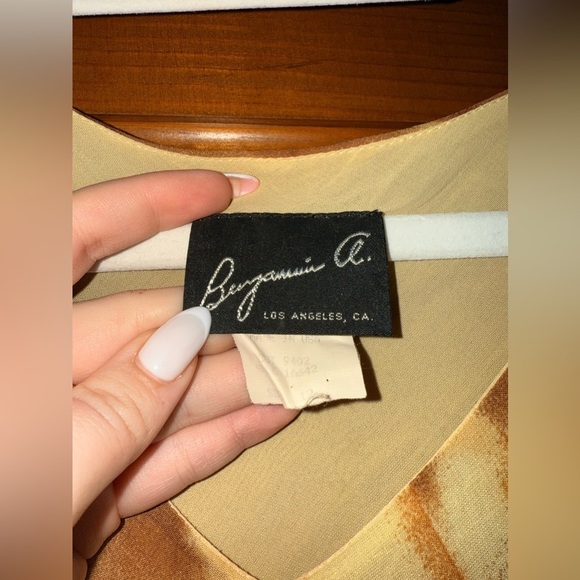 Vintage Tie Dye Inspired Maxi Dress - Picture 3 of 5